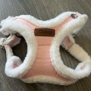 Dog harness and leash set